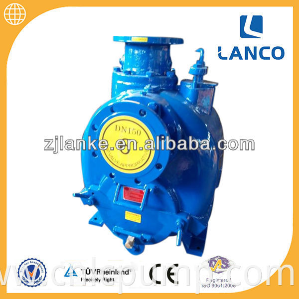 diesel engine mobile trailer mounted self priming pump,marine sewage pump